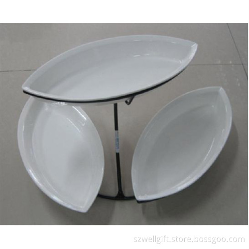 Porcelain Olive Bowl Set, Serve Bowl
